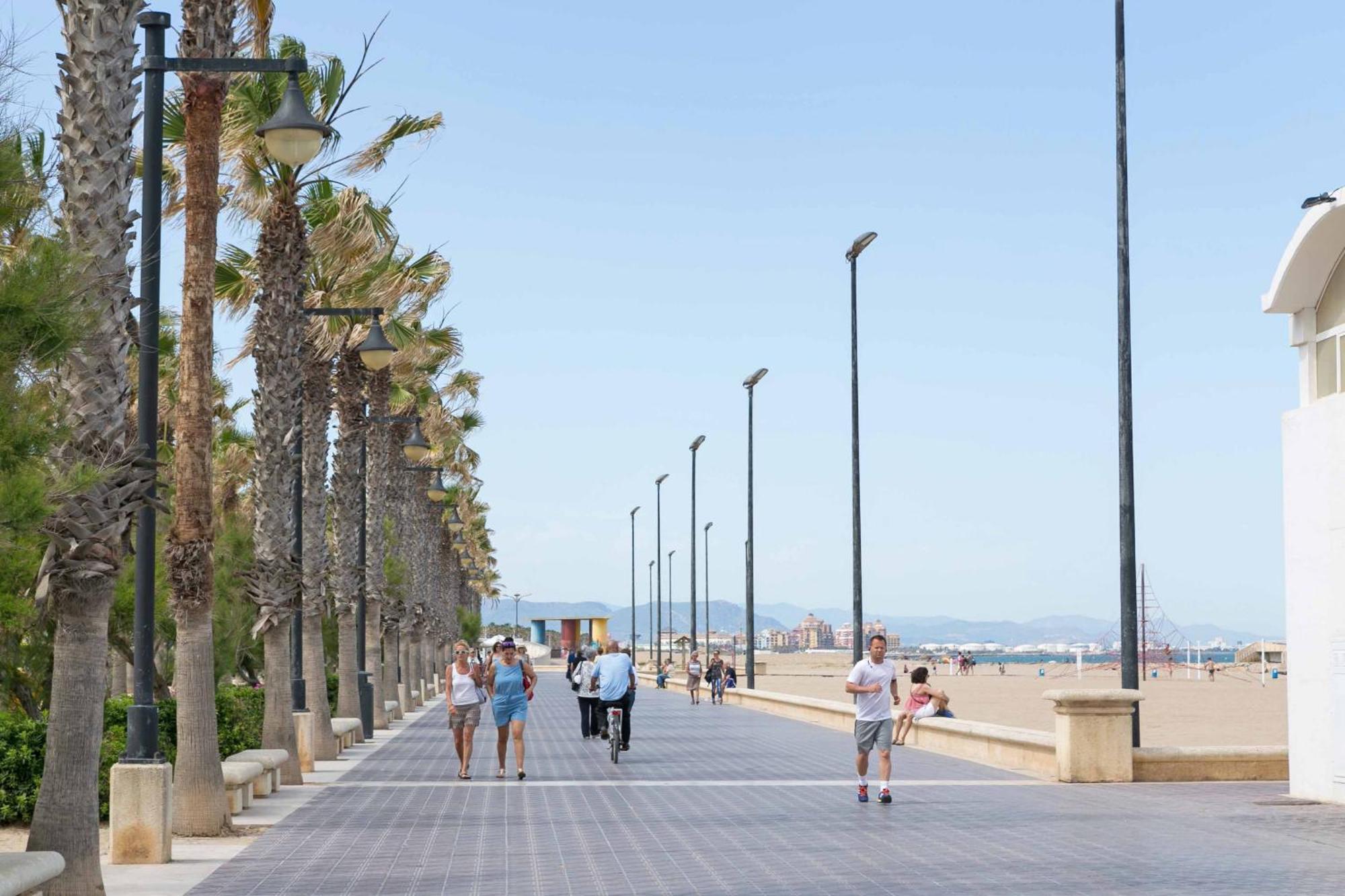 Apartup Las Arenas Beach Valencia Kültér fotó