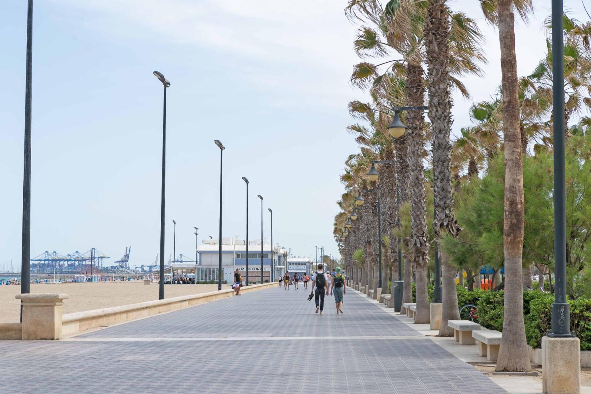 Apartup Las Arenas Beach Valencia Kültér fotó
