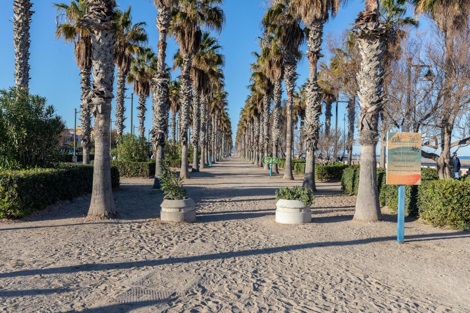 Apartup Las Arenas Beach Valencia Kültér fotó